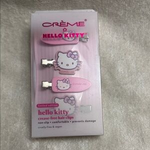 Hello Kitty Pink Hair Clip Set - 4pcs